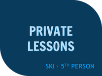 1 Hr Private Ski Lessons - Fifth Person