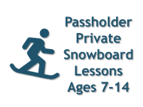 Private SB Lesson - Season Pass Holder Ages 7-14