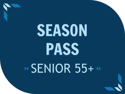 Individual Season Pass - 55+ (Ages 55-64)