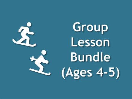Group Lesson Bundle Ages 4-5 - 4 Lessons