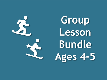 Group Lesson Bundle Ages 4-5 - 3 Lessons