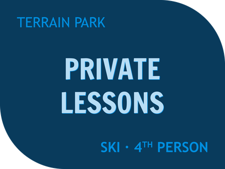 1 Hr Park Private Ski Lesson - Fourth Person