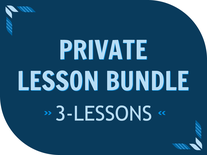 Private Lesson Bundle - 3 Lessons