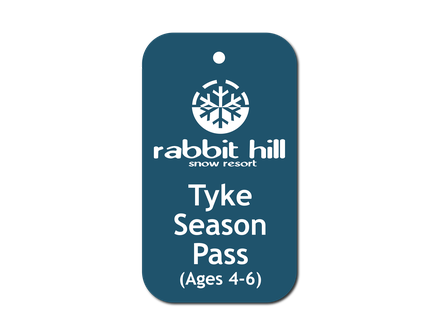 Individual Season Pass - Tyke (Ages 4-6)