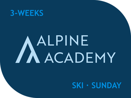 3 Week Alpine Ski Academy - Sunday