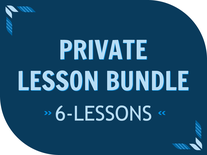 Private Lesson Bundle - 6 Lessons