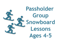 Group SB Lessons - Season Pass Holders Ages 4-5