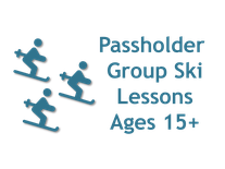 Group Ski Lessons - Season Pass Holders Ages 15+