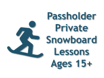 Private SB Lesson - Season Pass Holder Ages 15+
