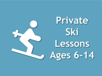 Private Ski Lessons - Ages 6-14