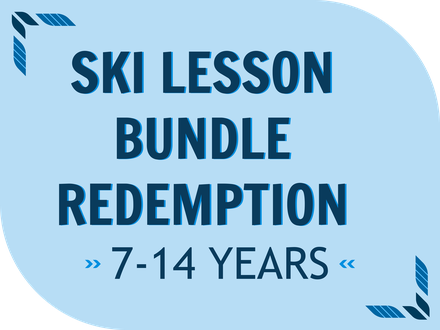 Group Ski Bundle Booking - Age 7-14
