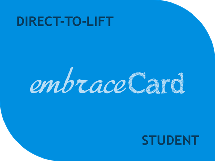25/26 Embrace Card Direct-to-Lift - Student (Post Secondary)