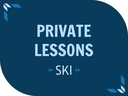 1 Hr Private Ski Lessons - First Person