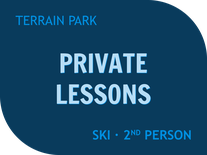 1 Hr Park Private Ski Lesson - Second Person