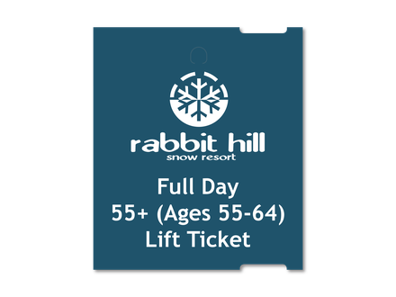 Full Day Ticket - 55+ (Ages 55-64)