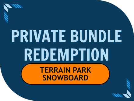 1 Person TERRAIN PARK Snowboard Lesson
