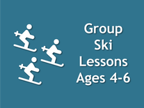 Group Ski Lessons - Ages 4-6
