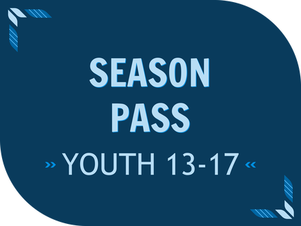 Individual Season Pass - Youth (Ages 13-17)