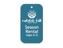 Individual Season Rentals - Ages 3 & Under