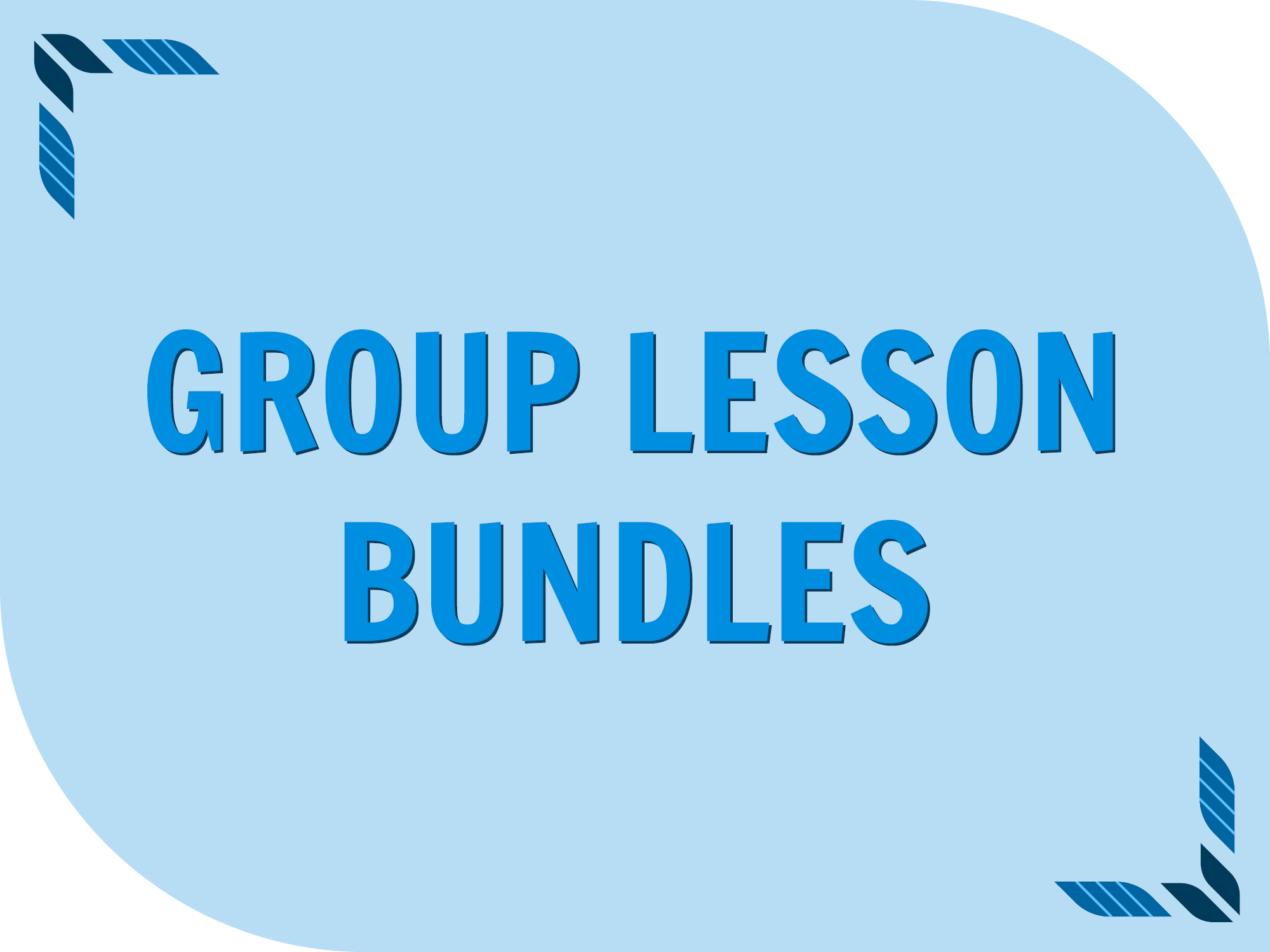 Group Lesson Bundles