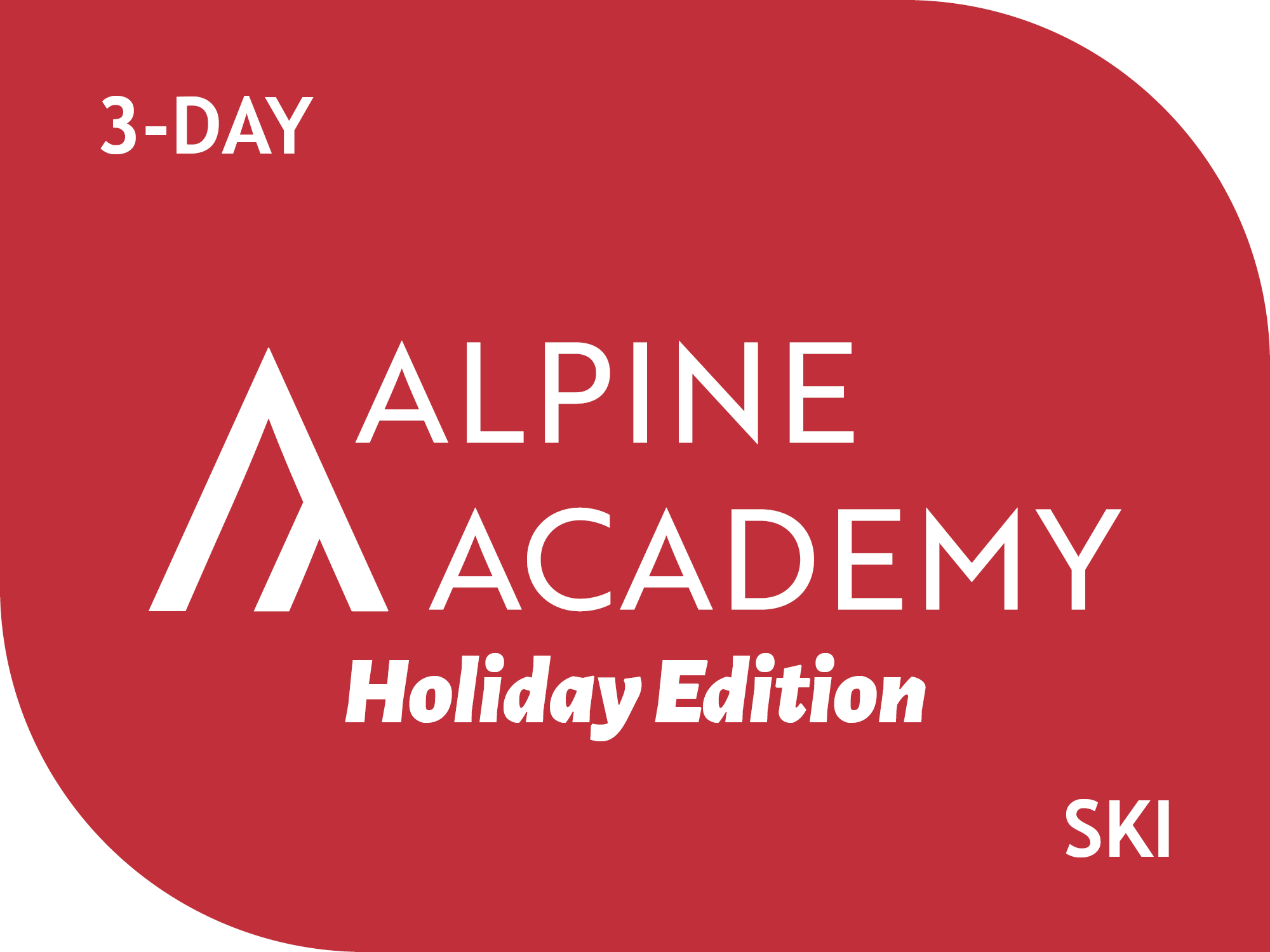 3 Day Alpine Academy - Holiday Edition - Ski